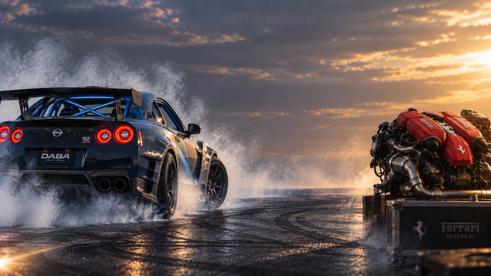 Progetto GT-R R35 Ferrari