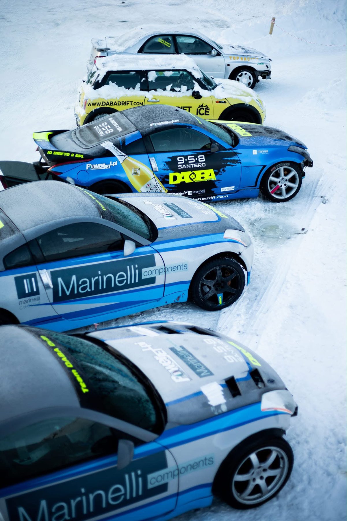 Team lineup · Ice drift